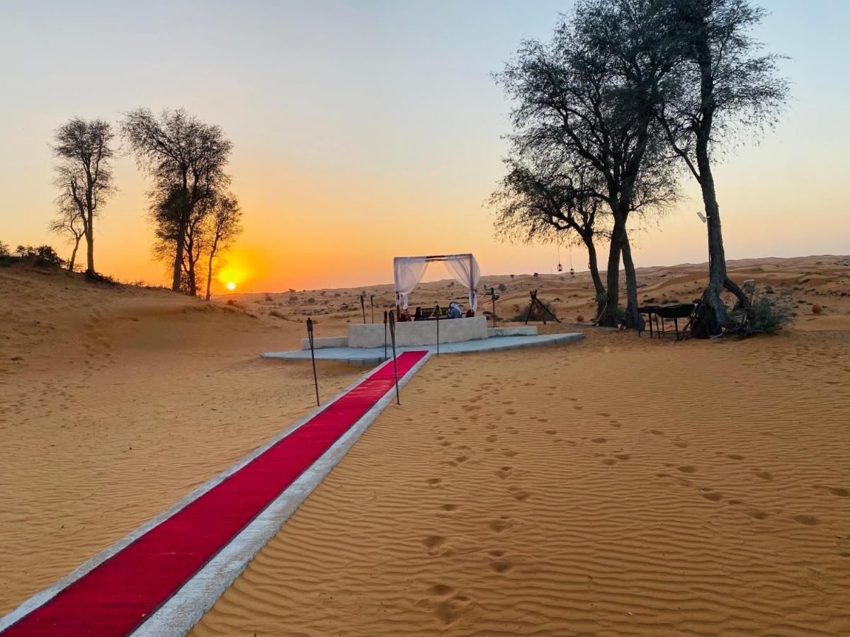 Bedouin Oasis Desert Camp- Ras Al Khaimah Exteriör bild