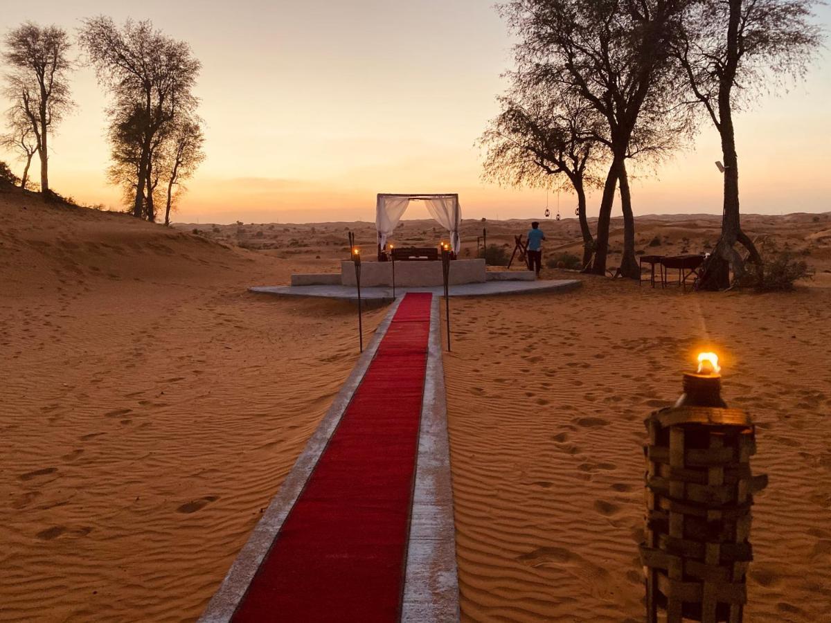 Bedouin Oasis Desert Camp- Ras Al Khaimah Exteriör bild