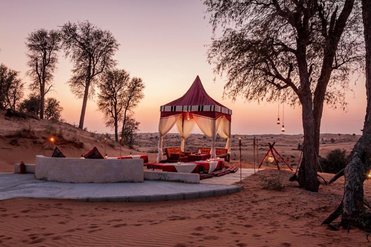 Bedouin Oasis Desert Camp- Ras Al Khaimah Exteriör bild